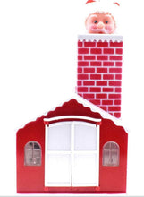 Cargar imagen en el visor de la galería, Santa claus chimenea música y movimiento MOD HS610
