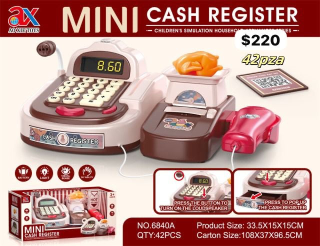 Caja registradora  MOD 6840A