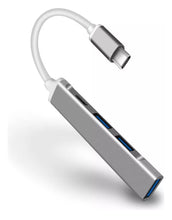 Cargar imagen en el visor de la galería, Adaptador Usb C Lightning Splitter Hub 4 En 1 De Usb A Tipo MOD BYL-2010
