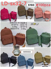 Cargar imagen en el visor de la galería, Mochila combo juvenil MOD LD-SX32-7
