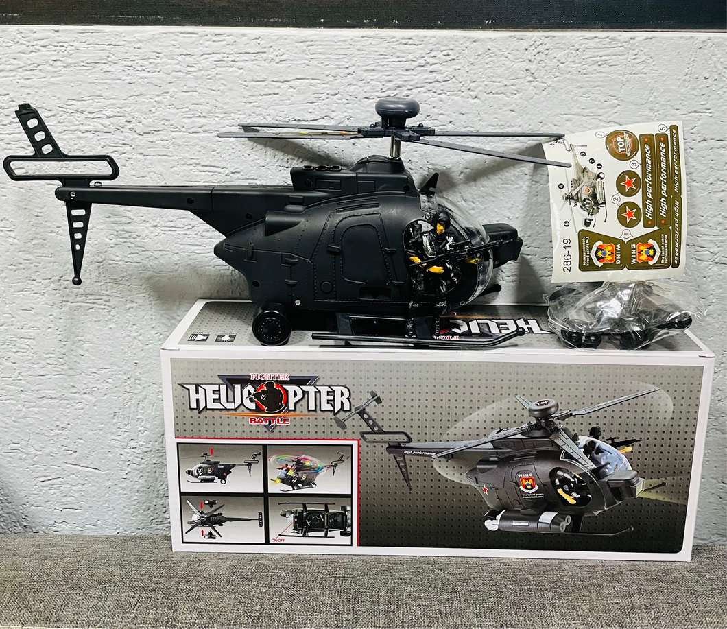 Helicóptero luz y sonido MOD 92286