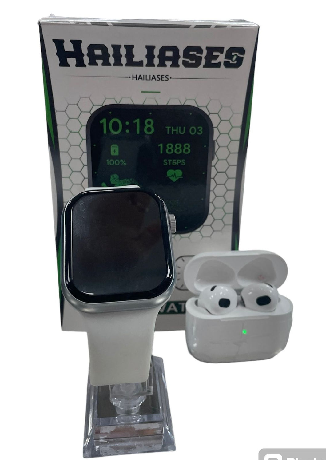 Reloj inteligente Smart Wach y audiofonos MOD T900+A5