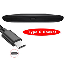 Cargar imagen en el visor de la galería, Cargador inalámbrico rápido con Cable tipo C para Samsung, cargador de 15W para Galaxy S6, S7 Edge, S8, S9, S10 Plus, S21, S22, Note 10, 20 + Qi,EP-P110. MOD
