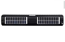Cargar imagen en el visor de la galería, Altavoz inalámbrico de carga con paneles solares duales, altavoz estéreo con bajos, bandolera, altavoz portáti MOD V66
