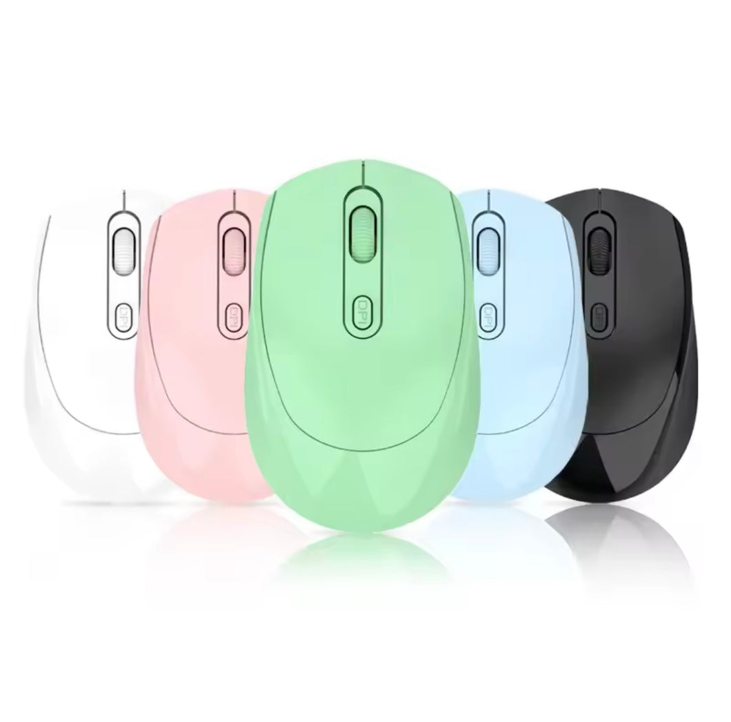 Ratón inalámbrico de modo Dual compatible con Bluetooth, batería de 2,4G, ratón óptico silencioso RECARGABLE MOD G2