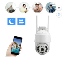 Cargar imagen en el visor de la galería, Cámara De Seguridad WiFi HD 1080p – Micrófono de 2 Vías MOD IP66
