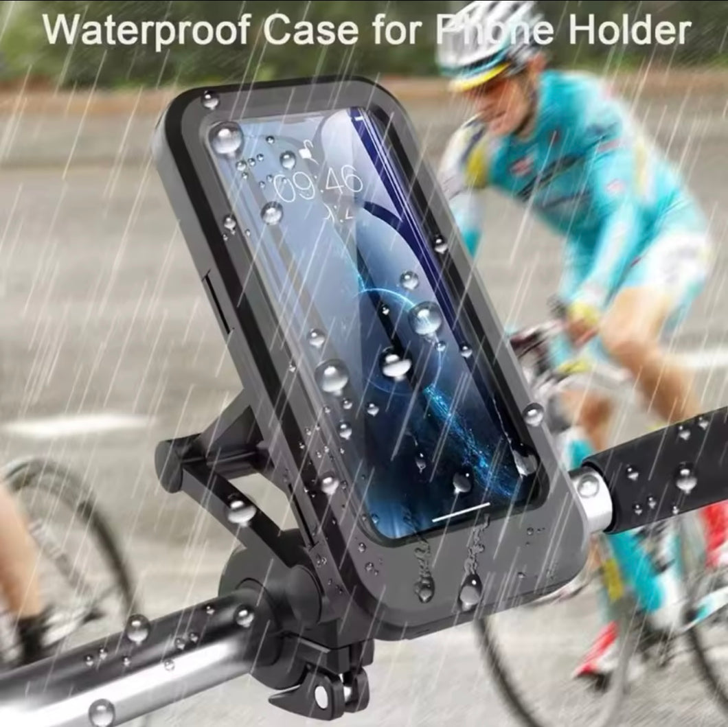Soporte de navegación para teléfono móvil de motocicleta Universal impermeable 360 °   Giratorio ajustable para soporte de teléfono móvil de motocicleta y bicicleta MOD ZE-2334