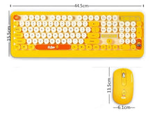 Cargar imagen en el visor de la galería, Kit Teclado Y Mouse Inalambrico Español Portátil Universal WIRELESS K68 MOD 11315
