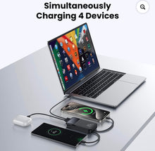 Cargar imagen en el visor de la galería, 10000 mAh Power Bank, Cargador portátil de Banco de energía con Enchufe de Carga, con Dos Cables de Carga MOD FM-000387
