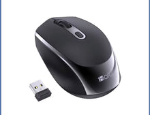 Cargar imagen en el visor de la galería, ratón inalámbrico USB 2,4 GHz conexión inalámbrica 3 niveles DPI ajustable bajo consumo de energía 60dB para tableta portáti RAT001
