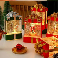 Cargar imagen en el visor de la galería, Caja de regalo, navideña, musical adorno navideño ￼MOD  LWB04 AB
