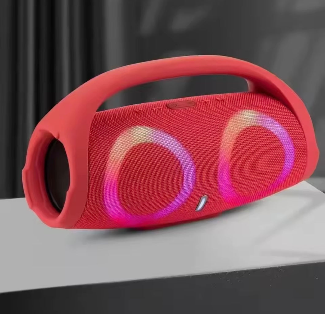 Altavoz Bluetooth de alta potencia de 100W para exteriores, portátil, resistente al agua, luz de Color RGB BOONBOX2