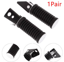 Cargar imagen en el visor de la galería, Reposapiés trasero piezas motocicleta, estriberas compatibles con GS125, GN125, accesorios para Motocross, pedales, 2 uds. MOD RS-GRL-12015BK
