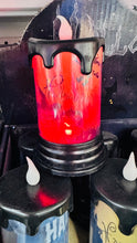 Cargar imagen en el visor de la galería, Luces LED de Halloween, lámpara de vela de sujeción de fantasma de calavera de terror, decoración de fiesta de Halloween MOD ZE-1444
