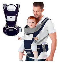 Cargar imagen en el visor de la galería, Cangurera Portabebes Mochila Bebe Ergonomica Multifuncional MOD BEI QIYUAN
