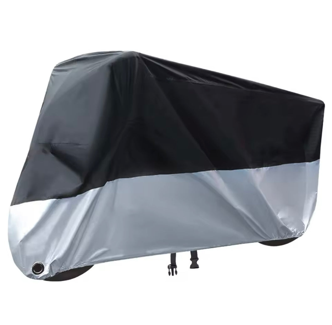 Cubierta universal para motocicleta,funda para moto premium reforzada Protector Uv a prueba de polvo, impermeable,MOD ZE-2344 CALIDAD PREMIUM