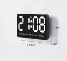 Cargar imagen en el visor de la galería, Reloj de pared digital con alarma MOD 3826
