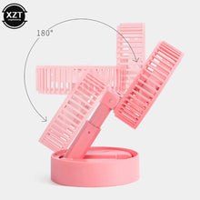 Cargar imagen en el visor de la galería, Ventilador portátil recargable por USB
