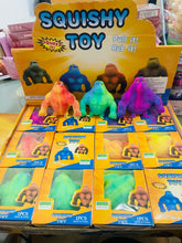 Cargar imagen en el visor de la galería, Orangután antiestrés gigante creativo, juguete de descompresión Tricky King, mono elástico blando, divertido, gorila, chimpancé  FOSFORESCENTE MOD WK-647
