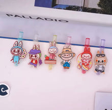Cargar imagen en el visor de la galería, Labubu de Gel de prensa,negro, 0,5mm, pluma placa bolígrafo de escritura, instrumento de escritura, suministros de papelería para estudiantes, regalo Kawaii
