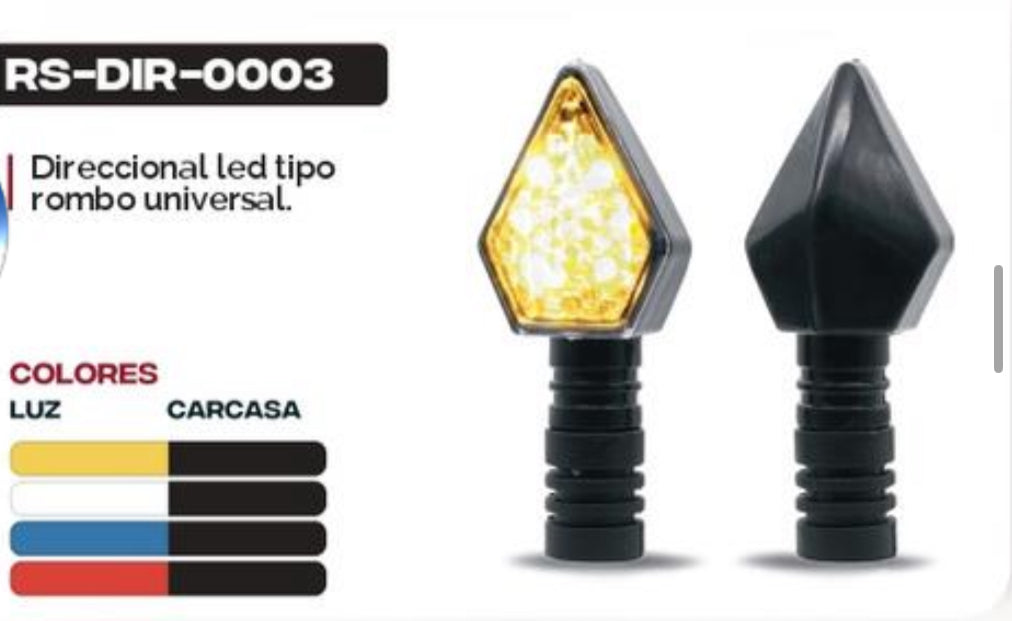Direccionales led universales MOD RS-DIR-0003