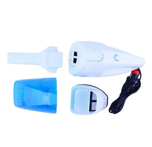 Cargar imagen en el visor de la galería, Mini aspiradora portátil para coche, 12V, 60W, accesorios de limpieza en seco y húmedo
