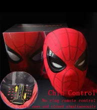 Cargar imagen en el visor de la galería, Máscara manual de Spiderman movimiento en los ojos MOD 999P
