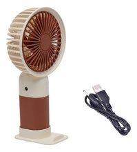 Cargar imagen en el visor de la galería, Ventilador mini de Capybara  recargable 3 velocidades MOD FS168
