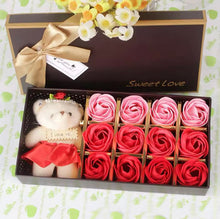 Cargar imagen en el visor de la galería, Caja de regalo con flores de jabón, juego de rosas, recuerdos multiusos prácticos, regalos MOD LU7204
