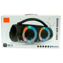 Cargar imagen en el visor de la galería, Bocina de BT BOOMS BOX 3 RGB
