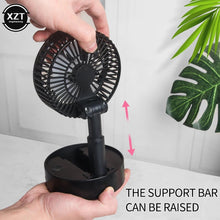 Cargar imagen en el visor de la galería, Ventilador portátil recargable por USB
