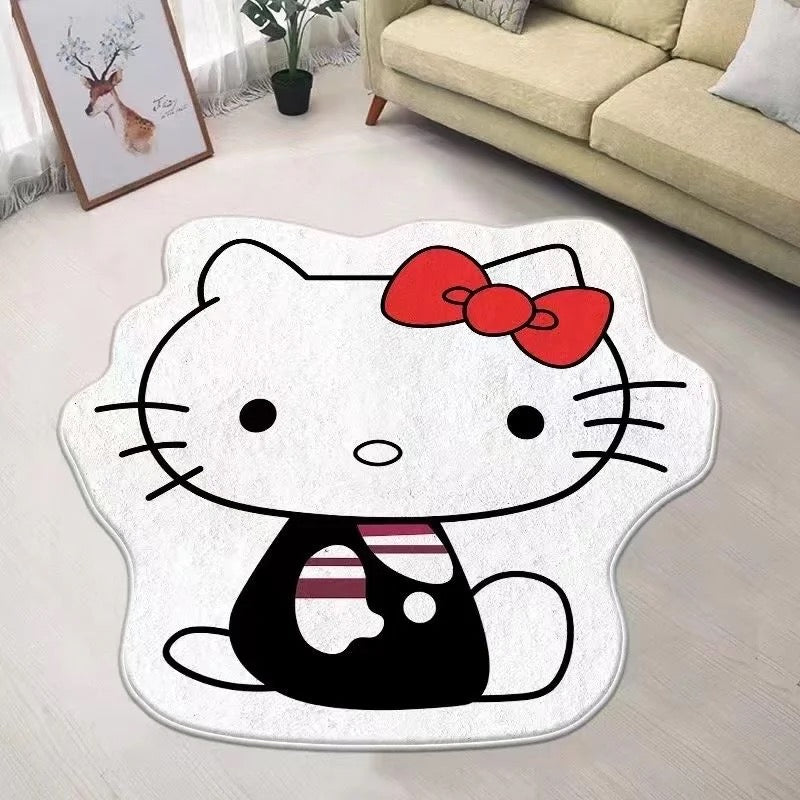 Alfombra Kawaii para el suelo, alfombra de felpa 120cm x 80 cm. MOD 1822