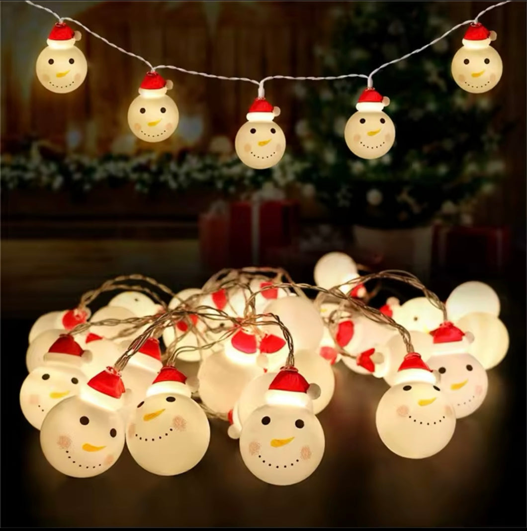 Guirnalda de luces LED con batería para decoración navideña de Año Nuevo LED159