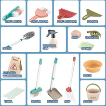 Cargar imagen en el visor de la galería, Juego  de limpieza para niños, aspiradora, juguetes de limpieza del hogar, juguete educativo de aprendizaje Montessori para niños y niñas MOD 667-54
