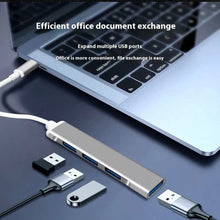 Cargar imagen en el visor de la galería, Adaptador Usb C Lightning Splitter Hub 4 En 1 De Usb A Tipo MOD BYL-2010
