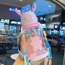 Cargar imagen en el visor de la galería, Botella de agua para niños kawaii XKD-1
