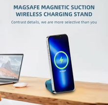 Cargar imagen en el visor de la galería, Empuñadura magnética para Selfie, 3300Ma, 3 en 1, obturador de mano para teléfono inteligente, carga inalámbrica antivibración para Huawei, iPhone MOD w0569
