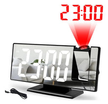 Cargar imagen en el visor de la galería, Reloj Despertador Digital Proyección Con Radio Y Proyector MOD DS-3718LW
