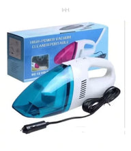 Cargar imagen en el visor de la galería, Mini aspiradora portátil para coche, 12V, 60W, accesorios de limpieza en seco y húmedo

