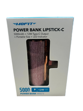 Cargar imagen en el visor de la galería, Batería Portátil LM 5000mah Tipo C y iPhone veger power bank fashion MOD W057 3P
