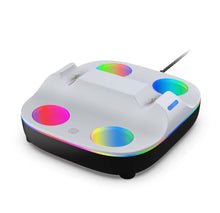Cargar imagen en el visor de la galería, Estación de carga Dual para PS5, indicador LED y soporte de carga de luz RGB con Cables, base de carga para controlador PS5 y Portal PS
