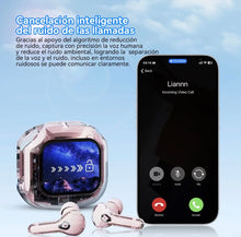 Cargar imagen en el visor de la galería, Audífonos Inalámbricos Bluetooth 5.4 Tws Con Pantalla Táctil Color AIRMAX con app para traductor en tiempo real mas de 200 idiomas MOD AIR MAX TRADUCTOR
