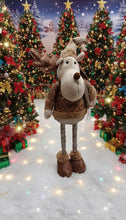 Cargar imagen en el visor de la galería, Muñeco adorno navideño patones extencible 90 cm MOD GM892207 ABC
