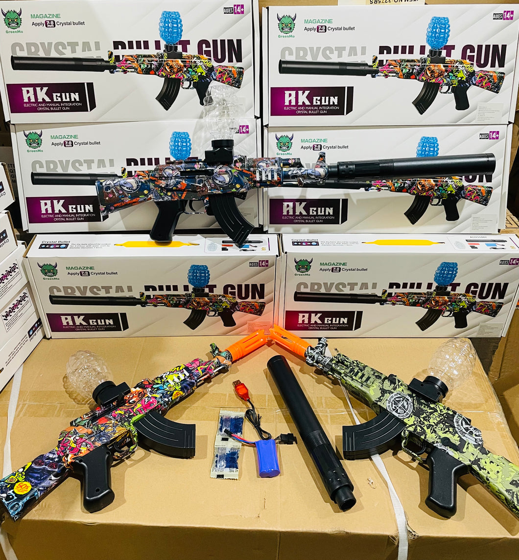 Pistola de hidrogel  juguete para exteriores para niños, pistola de Gel eléctrica, bola de agua MOD M10A