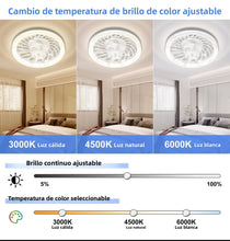 Cargar imagen en el visor de la galería, Lámpara De Ventilador De Techo P New Para Casa, Dormitorio, MOD FM-000001

