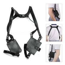 Cargar imagen en el visor de la galería, Bolso de hombro multifunción para hombre, bolsa cruzada táctica de almacenamiento, celular ,antirrobo, de pecho, de cuero, para deportes al aire libre y caza PIEL 100% MOD BAD BOYS

