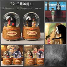 Cargar imagen en el visor de la galería, Esfera De Nieve De Sin Cara Del Viaje De Chihiro Grande MOD 2025-NO13 2025-PO13
