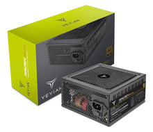 Cargar imagen en el visor de la galería, Fuente De Poder Yeyian Raiden 80 Plus Gold, Atx, 140mm, 650w Negro
