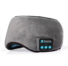 Cargar imagen en el visor de la galería, Auriculares inalámbricos Bluetooth para dormir, escucha deportiva, máscara para ojos, diadema, suave, elástico, cómodo, duradero, para dormir MOD BBG-60386
