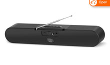 Cargar imagen en el visor de la galería, Barra de sonido inalámbrica con dientes azules, altavoz de cine en casa con graves, Woofer activo BT LED, altavoz de fiesta con luz colorida, pantalla LED MOD YG-A765
